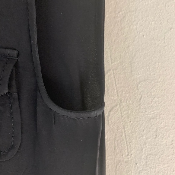 MOSCHINO 100% Silk Lace Up Black Dress - Picture 16 of 16